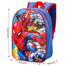 2208/25677: Spiderman EVA 3D Backpack 31cm